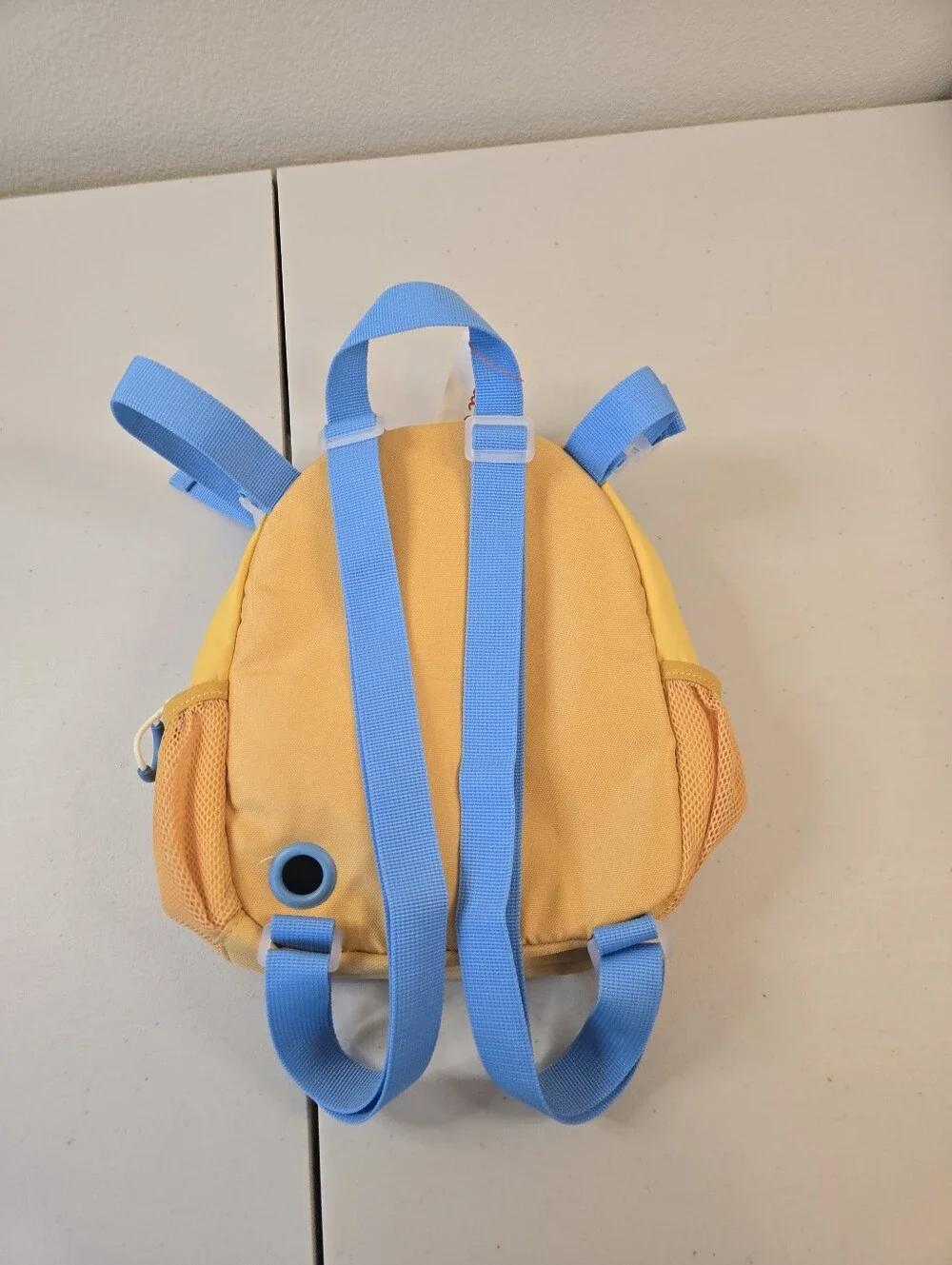 NWT Cat and JackYellow & Blue Kids Backpack Bright Smiley Design